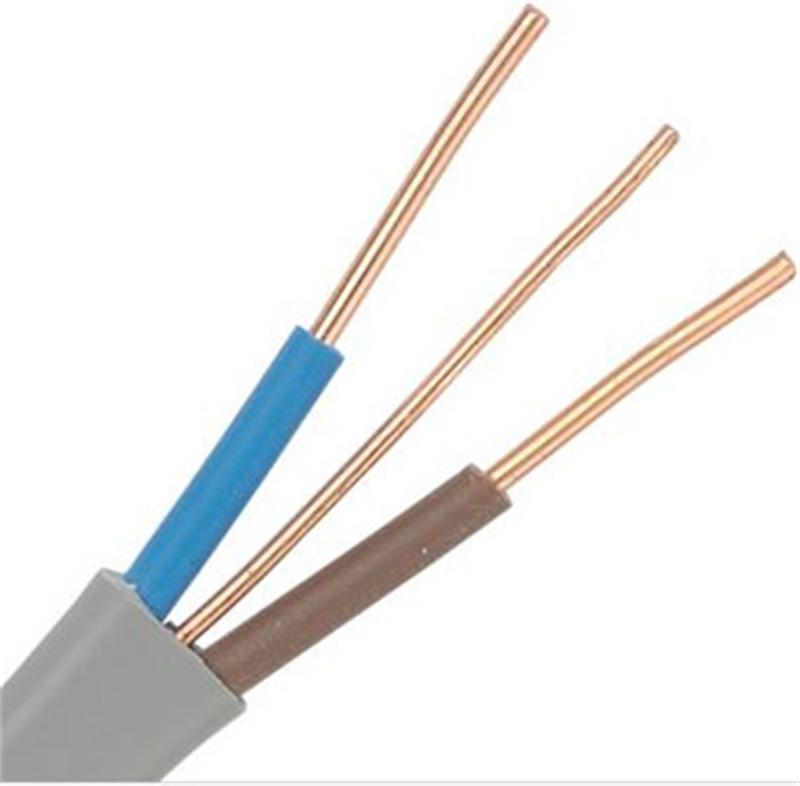 BS 6004 6242Y BVVB flat twin and earth cable